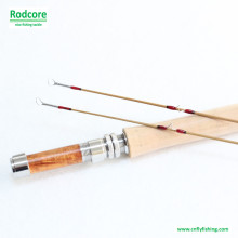 8FT 5wt Hexágono Tonkin bambú Fly Rod